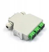 Pigtaile światłowodowe - Przełącznica 6 x Sc duplex, skrzynka, na szynę Din - miniaturka - grafika 1