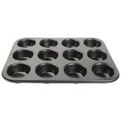 Formy do ciast - Vogue Forma na 12 muffinek nieprzywierająca | 270x340x(H)30mm GD011 - miniaturka - grafika 1