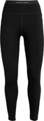 Pozostała odzież narciarska - Icebreaker Merino Leggings Women, czarny M 2021 Legginsy termiczne i narciarskie IB0A56B80011002 - miniaturka - grafika 1