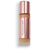 Podkłady do twarzy - Makeup Revolution Conceal & Define Full Coverage Podkład F12 MUR-6008 - miniaturka - grafika 1