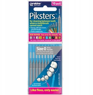 Erskine Oral Care PIKSTERS szczoteczki międzyzębowe r. 0 (10 szt.) - Szczoteczki międzyzębowe - miniaturka - grafika 3