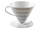 Zaparzacze i kawiarki - Hario Plastikowy dripper V60-02 biały 48.14 . HAVD-02W - miniaturka - grafika 1