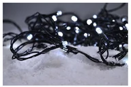 Lampy ogrodowe - Solight LED Świąteczny łańcuch zewnętrzny 100xLED/230V 10m IP44 zimna biała - miniaturka - grafika 1