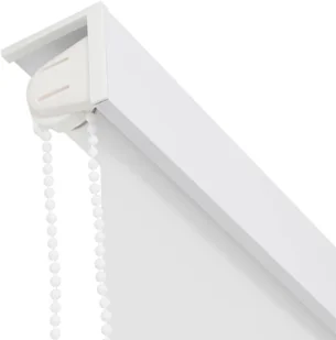 vidaXL Roleta prysznicowa 140 x 240 cm, biała - Rolety - miniaturka - grafika 6