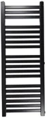 Grzejniki łazienkowe - Beryl 115x48 czarny BEPLUS115/44CZMP - miniaturka - grafika 1