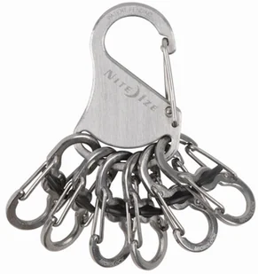 Nite Ize Brelok KeyRack + 6x micro karabińczyk stal nierdzewna - Survival - akcesoria - miniaturka - grafika 3