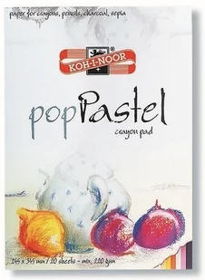 Koh-I-Noor blok z papieru fakturowego, Pop Pastel - Podobrazia, bloki, papiery - miniaturka - grafika 2