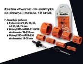 Otwornice - Bahco BAHCO OTWORNICA 3834 KPL.10szt BAH3834-PROMO-82 3834-PROMO-82 - miniaturka - grafika 1