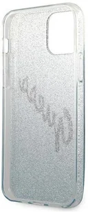 Guess Glitter Gradient Script Etui na iPhone 12 / iPhone 12 Pro niebieski GUHCP12MPCUGLSBL - Etui i futerały do telefonów - miniaturka - grafika 17