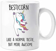 Kubki - 60 Second Makeover Limited 60 sekundowych kubków do makijażu Bestie jednorożec najlepszy przyjaciel zabawny kubek prezent 60SECMUG1437 - miniaturka - grafika 1