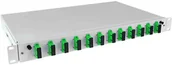 Pozostałe akcesoria sieciowe - APC Przełącznica światłowodowa 19" 1U 12xSC Duplex wysuwana wyposażona PS 19" 1U SC 12 Duplex wysuwana wyposażona - miniaturka - grafika 1