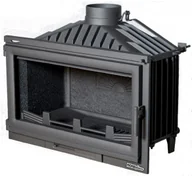 Wkłady kominkowe - NORDflam Wkład kominkowy NORDflam Bergamo żeliwny 16 kW - miniaturka - grafika 1