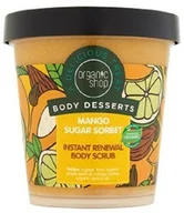 Peelingi do ciała - Organic Shop Body Desserts Mango Sugar Sorbet Body Scrub cukrowy peeling do ciała o zapachu Mango 450ml 40569-uniw - miniaturka - grafika 1