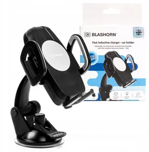 Blashorn Uchwyt Samochodowy Z Ładowarką Indukcyjną - Uchwyty samochodowe do telefonów - miniaturka - grafika 2