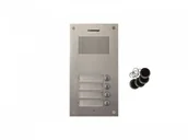 Domofony - Commax Stacja bramowa DR-4UM/RFID dla 4 abonentów DR-4UM RFID - miniaturka - grafika 1