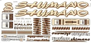 SHIMANO Kalkomania - Akcesoria rowerowe - miniaturka - grafika 10