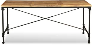 vidaXL Stół jadalniany, lite drewno mango, 180 cm - Stoły - miniaturka - grafika 8