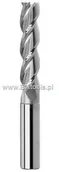 Frezy - FENES Frez 3-ostrzowy długi 4 mm DIN 844-A L-M-W HSS - miniaturka - grafika 1
