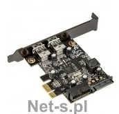 Kontrolery - SilverStone SilverStone SST-EC04-E kontroler USB 3.0 - miniaturka - grafika 1