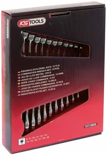 KS Tools Zestaw 12 metrycznych kluczy płasko-oczkowych CLASSIC (517.0052) - Klucze i nasadki - miniaturka - grafika 4