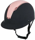 Kaski do jazdy konnej - HKM Graz kask jeździecki czarny/różowe złoto L-XL (59-61 cm) 10016-9178-1582 - miniaturka - grafika 1