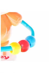 Bambam Grzechotka małpka na przyssawkę 5O40E7 5O40E7 SAM One size - Grzechotki dla dzieci - miniaturka - grafika 5