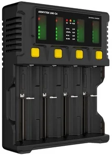 ARMYTEK Ładowarka Armytek Uni C4 A04501C - Ładowarki i akumulatory ARMYTEK Ładowarka Armytek Uni C4 A04501C - Ładowarki i akumulatory - miniaturka - grafika 3