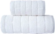 Ręczniki - Greno BRICK RĘCZNIK 50x90 BIAŁY 500 060806 - miniaturka - grafika 1