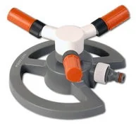 Bradas Zraszacz  WL-Z16 3-ramienny zraszacz obrotowy zraszacz trawa, zraszacz pulsacyjny 85 m , szary, 10 x 10 x 5 cm 5907544415503 - Węże ogrodowe i zraszacze - miniaturka - grafika 4