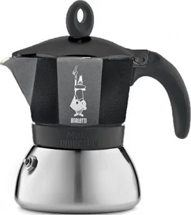 Bialetti MOKA IND BLACK Kawiarka 6 filiżanek 6 TZ 8006363017961 - Zaparzacze i kawiarki - miniaturka - grafika 4