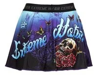 Extreme Hobby Spódnico-spodenki, SKULL 2, różnokolorowy, rozmiar M - Kimona, stroje i obuwie - miniaturka - grafika 2
