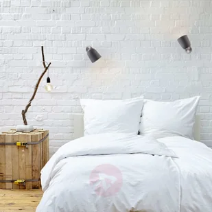 Casablanca Clavio - Keramik-Wandlampe, grau - Lampy ścienne - miniaturka - grafika 3