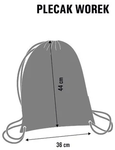 Bertoni (PL) Plecak Worek Płócienny (PL) Wodoodporny - PACO - Torebki damskie - miniaturka - grafika 4