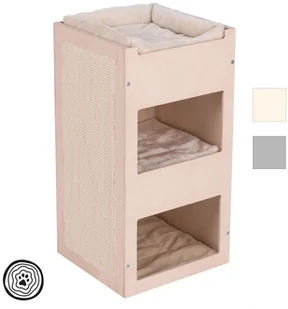 Natural Paradise Natural Paradise wieża dla kota Daisy Jasnoszary - Drapaki dla kotów Natural Paradise Natural Paradise wieża dla kota Daisy Jasnoszary - Drapaki dla kotów - miniaturka - grafika 1