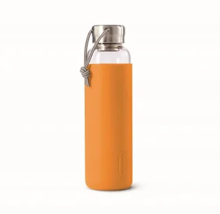 Black+Blum Butelka na wodę Black+Blum 0,6 l pomarańczowa szklana GR-WB-M003 - Shakery i bidony sportowe - miniaturka - grafika 7