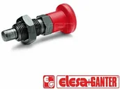 Części i akcesoria do maszyn rolniczych - Trzpień ustalający zatrzask z pokrętłem ze stali GN 817 - ELESA+GANTER - miniaturka - grafika 1