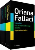 Publicystyka - Oriana Fallaci Pakiet Wywiad z władzą Inszallah Listy do nienarodzonego dziecka - miniaturka - grafika 1