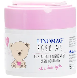 Ziołolek Linomag krem BOBO A+E 50ml - Kremy dla dzieci - miniaturka - grafika 2