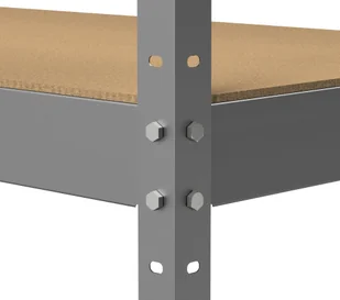 Marbo Regały Regał magazynowy Solid 220x110x50 5P 1000 kg solid_220x110x50x5 - Szafy i regały magazynowe - miniaturka - grafika 6