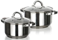 Zestawy garnków i patelni - Banquet zestaw garnków SWING 2 szt + pokrywki (1072307) - miniaturka - grafika 1