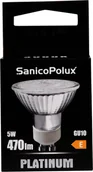 Żarówki LED - Polux Żarówka LED 5W gwint GU10 470lm ciepła/żółta barwa światła SANICO 318893 - miniaturka - grafika 1