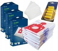 Worki do odkurzaczy - Zelmer 12x Worki Do Odkurzacza Jupiter Zvc+ Zapach - miniaturka - grafika 1