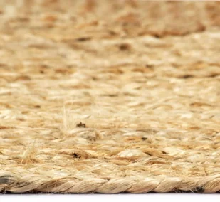 vidaXL Ręcznie wykonany dywan, juta, naturalny, 120x180 cm Ręcznie wykonany dywan, juta, naturalny, 120x180 cm - Dywany - miniaturka - grafika 5