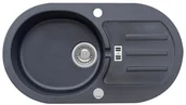 Zlewozmywaki - AXIS MALIBU 30 | Jasna czerń - miniaturka - grafika 1