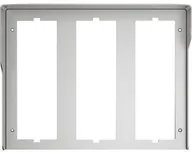 Akcesoria do domofonów i wideodomofonów - Bticino Osłona z daszkiem do paneli Sfera - 9 modułów - Aluminium Legrand 350591 350591 - miniaturka - grafika 1