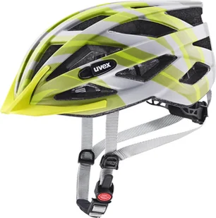 UVEX Air Wing CC Helmet Kids, grey/lime matt 52-57cm 2021 Kaski dla dzieci S4100480215 - Kaski rowerowe UVEX Air Wing CC Helmet Kids, grey/lime matt 52-57cm 2021 Kaski dla dzieci S4100480215 - Kaski rowerowe - miniaturka - grafika 2