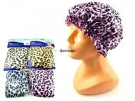 Pozostałe akcesoria do kąpieli i SPA - CZEPEK KĄPIELOWY pod prysznic cętki jak pantera - miniaturka - grafika 1