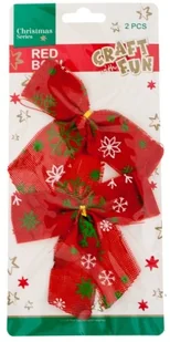 Ozdoba dekoracyjna kokardy 2szt - Scrapbooking - miniaturka - grafika 2