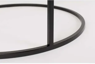 Zuiver : Stolik boczny GLAZED czarny 40 cm 2300127 - Ławy i stoliki kawowe - miniaturka - grafika 5