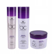 Zestawy kosmetyków damskich - Schwarzkopf Bc Keratin Smooth Zestaw Wygładzający - miniaturka - grafika 1